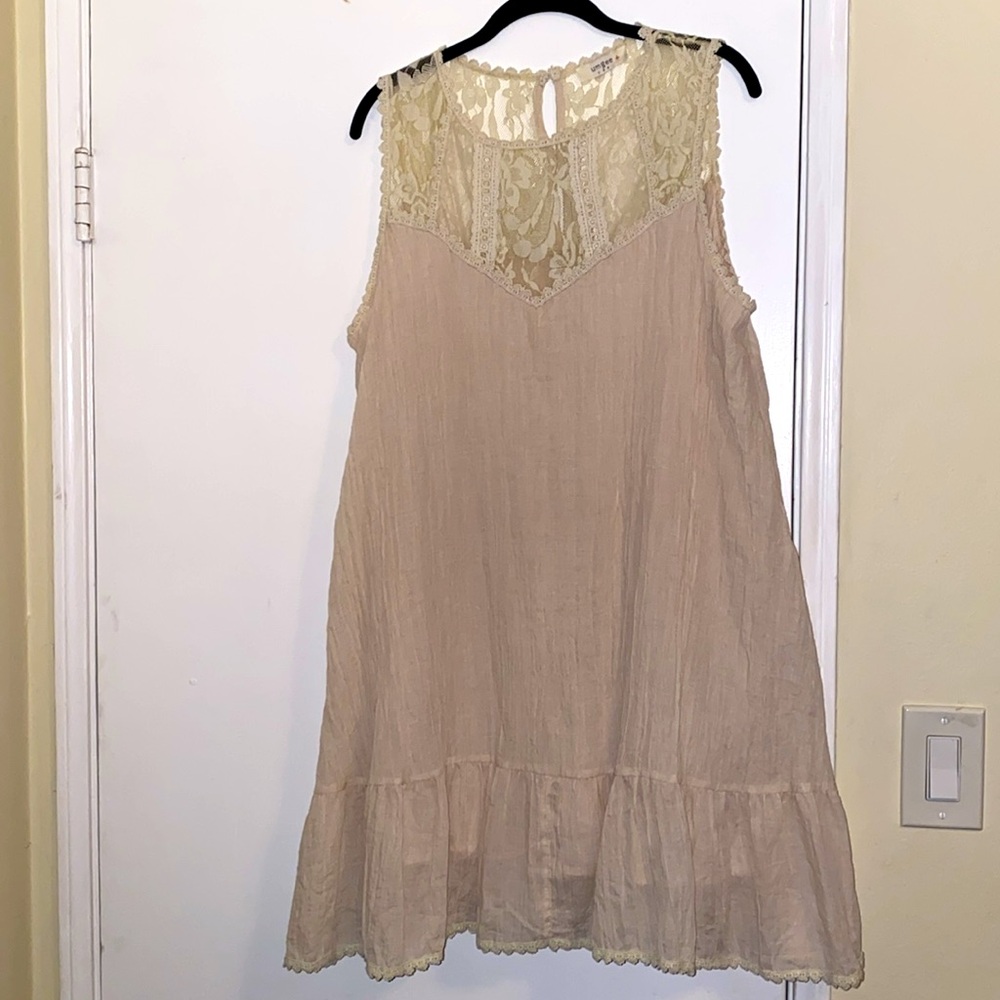 Umgee USA Women's Spring Dress Lace Sleeveless - Picture 4 of 8